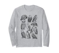 Uccelli rapaci Anni '90 Stile Tatuaggio Vintage Grafica retrò Y2K Maglia a Manica