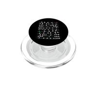 Uccelli su filo, colorato, natura, arte, divertimento PopSockets PopGrip per MagSafe