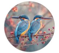 Uccellino azzurro-Rami in fiore 1000pcs (67.5x67.5cm) - Puzzle Per Adulti GioGattotolo Fai-da-te