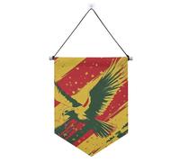 uccello bandiera banner gancio per parete con asta telescopica bandiera gagliardetto bandiera decorazione esterna per Festival & giorno speciale