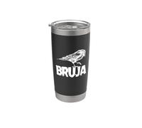 Uccello Bruja Strega - Wiccan Idea per la Notte di Halloween Bicchiere termico in acciaio inox doppia parete