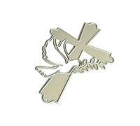 Uccello Del Taglio Della Pace Muore Forma Attraversata Uccello Metallo Timbro Decorativo goffratura Carta Morire Per Fare Carte Scrapbooking Tampone Di Taglio Per Artigianato Di Carta