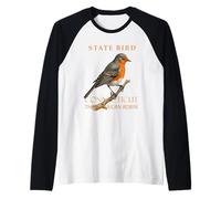 Uccello del Territorio del Connecticut, Il Turdus migratore Maglia con Maniche Raglan