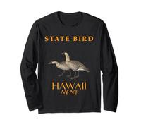 Uccello del Territorio delle Hawaii L'oca di Nene Maglia a Manica