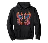 Uccello della Fenice Rossa Phoenix Rising Firebird Phoenix Phoenix Felpa con Cappuccio