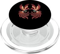 Uccello della fenice rossa Phoenix Rising Firebird Phoenix Phoenix PopSockets PopGrip per MagSafe