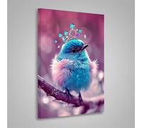 Uccello Diamond Painting, Diamond Painting Kit CompletoAnimale Pittura Diamante Bambina e Adulti, Diamantini Crystal Art Kit Mosaico, Hobby Creativi Adulti per Decorazione 80x110 cm PjY7052 L-3