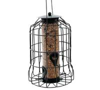 Uccello Feeders For Outdoors | Metal 4 Feeding Ports Large Squirrel Proof | Squirrel Proof Bird Feeders Rustproof | For Wild Hummingbird Finch Watching Garden Porch Balcony