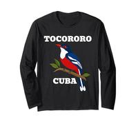Uccello Nazionale Tocororo Cuba Maglia a Manica