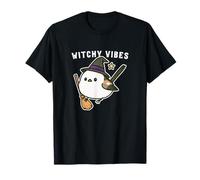 Uccello Shimaenaga Halloween Witchy Vibes Hokkaido Fata della Neve Maglietta