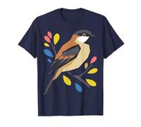 Uccello Stilizzato - Natura Colori Moderni Ornitologia Arte Maglietta
