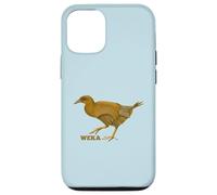 Uccello Weka Nuova Zelanda uccello NZ nativo senza volo Custodia per iPhone 12/12 Pro