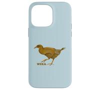 Uccello Weka Nuova Zelanda uccello NZ nativo senza volo Custodia per iPhone 14 Pro Max