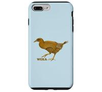 Uccello Weka Nuova Zelanda uccello NZ nativo senza volo Custodia per iPhone 7 Plus/8 Plus