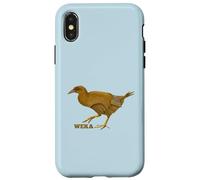 Uccello Weka Nuova Zelanda uccello NZ nativo senza volo Custodia per iPhone X/XS
