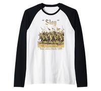 Uccidi l'Impero Mongolo dell'Orda d'oro Genghis Khan Batu Maglia con Maniche Raglan