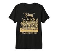Uccidi l'Impero Mongolo dell'Orda d'oro Genghis Khan Batu Maglietta Premium
