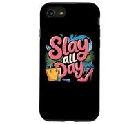 Uccidi tutto il giorno Glamour Tropical Vibes Custodia per iPhone SE (2020) / 7 / 8