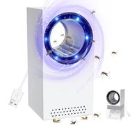 Uccidi Zanzare, Lampada Antizanzare Elettrica, Zanzariera Elettrica con Lampada UV, Trappola per zanzare USB, 180° Luce Insetticida per Uso da Interno ed Esterno, Zanzare, Mosche, Falene, Insetti