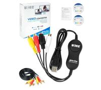 UCEC USB 2.0 Video Capture Card Device, VHS VCR TV a DVD Converter per Mac OS X PC Windows 7 8 10