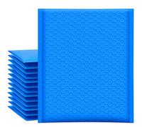 Ucgou # 2 8.5 x 12 Blue Poly Bubble buste per spedizioni buste imbottite con chiusura autoadesiva, confezione da 25