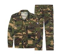 UCHAG Tuta militare tattica da uomo per la caccia, uniforme BDU, camicia militare, giacca e pantaloni, tuta mimetica per primavera e autunno. (5XL)