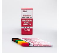 Uchida 728 - 1 Industrial Paint Marker Broad, Nero