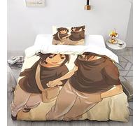 Uchiha Itachi Naruto Copripiumino 3D Con Chiusura Lampo Con Federe Stampa 3D Morbido in Microfibra 日本动漫用于男孩 Japanese Anime for Boys Copripiumino Per Letto Per Ragazzi E Ragazze Single(135x200cm)