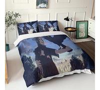 Uchiha Itachi Naruto Set Di Biancheria Da Letto Con Stampa 3D Con Federe Anime Copripiumino Con Chiusura A Cerniera Morbida Microfibra Copripiumino Per Letto King(220x240cm)