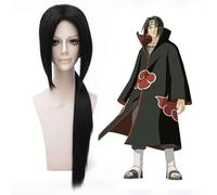 Uchiha Itachi Yatogami Kuroh Halloween Capelli sintetici Anime Cosplay Parrucca Parrucche sintetiche Ragazza Donna Uomo Parrucche