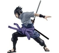 UCHIHA SASUKE Ver 3 Figura 13cm Serie NARUTO VIBRATION STARS Banpresto Originale
