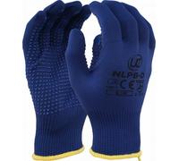 UCI Guanti Da Lavoro In PVC Con Palma A Pois Blu Low Linting NLPB-D