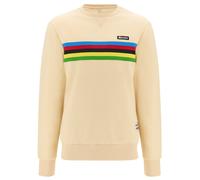 Felpa Santini X Campione del Mondo UCI beige - S