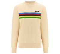 Santini Uci World Champion Sweatshirt Beige XL Uomo Cappuccino