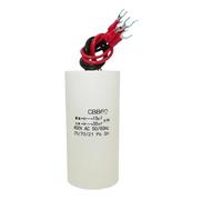 UCJTPCVI Condensatore Elettrico a Doppio Filo a Quattro Fili CBB60 450V 10UF+30UF 450VAC