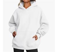 UCK-KIT Felpe con Cappuccio per Le Donne Felpe Oversize del Regno Unito Pullover con Cappuccio, Casual A Maniche Lunghe Pullover Semplice, Felpa con Cappuccio in Tinta Unita alla Moda Autunno,N,3XL
