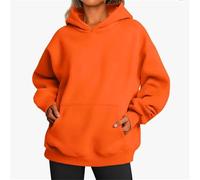 UCK-KIT Felpe con Cappuccio per Le Donne Felpe Oversize del Regno Unito Pullover con Cappuccio, Casual A Maniche Lunghe Pullover Semplice, Felpa con Cappuccio in Tinta Unita alla Moda Autunno,U,M