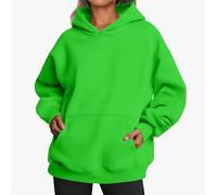 UCK-KIT Felpe con Cappuccio per Le Donne Felpe Oversize del Regno Unito Pullover con Cappuccio, Casual A Maniche Lunghe Pullover Semplice, Felpa con Cappuccio in Tinta Unita alla Moda Autunno,Q,M