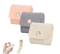 UCK-KIT Mini Borsa da Viaggio per Gioielli, Custodia Portatile Pieghevole per Piccoli Gioielli per Orecchini, Borsa per Gioielli Jewelry Organizer, Borsa da Viaggio per Gioielli,Mix*3pcs