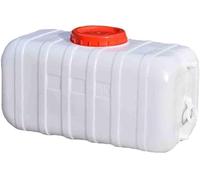 UCKYSU Contenitore Acqua Portatile Campeggio Serbatoio All'aperto Adatto Auto Viaggio Ecologico Resistente Durevole(White,50L)