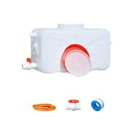 UCKYSU Serbatoio Acqua Plastica 45L/80L/110L/200L con Rubinetto Design della Maniglia Tenuta Forte Perfettamente Adatto Tour Autonomi All'aperto(110L/29.05gallon)