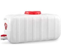 UCKYSU Serbatoio d'Acqua con Rubinetto Contenitore Stoccaggio Esterni Plastica Spessa Botte Vino Portatile Prodotto Chimico Industriale Spesso E Resistente(45L)