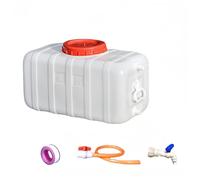 UCKYSU Serbatoio d'Acqua Contenitore for L'acqua Plastica Resistente attività All'aperto Preparazione alle Emergenze(Thickened-50L)