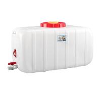 UCKYSU Serbatoio d'Acqua Plastica Alimentare Rubinetto Soluzioni Emergenza Irrigazione Approvvigionamento Idrico All'aperto(100L)