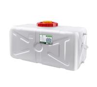 UCKYSU Serbatoio d'Acqua Plastica Alimentare Spessa 50L/75L/110L/150L/200L/340L Impugnatura Comoda Tenuta Forte Design della Maniglia(110L)