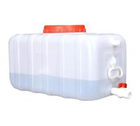 UCKYSU Serbatoio d'Acqua Plastica Contenitore Alimenti Barili Pioggia Serbatoio Auto Escursionismo Campeggio Emergenza Esterno(100L)