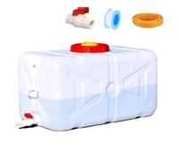 UCKYSU Serbatoio d'Acqua Portatile Plastica Contenitore Acqua Campeggio Stoccaggio d'Acqua Emergenza Escursioni All'aperto(4 gallon/15L)