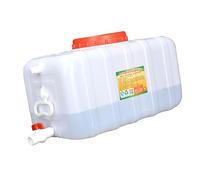 UCKYSU Serbatoio dell'Acqua Grande capacità Diametro Design Maniglia Trasporto Protezione Ambientale Igiene Comodo Trasportare(150L)