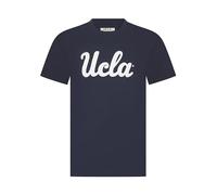 UCLA Maglietta da uomo con logo ufficiale S-UCT 103 - University of California Los Angeles - T-shirt classica girocollo in cotone con logo Script - Vestibilità regolare S-XXL, Marina Militare, XL
