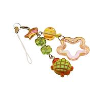 Uclac Charme portachiavi a forma di tartaruga a forma di stella, per cellulare, stile Y2K, idea regalo per ragazza